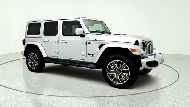 2022 Jeep Wrangler 4xe Unlimited Sahara High Altitude 4x4 w/ Power Top & Leather - 23063295 - 2