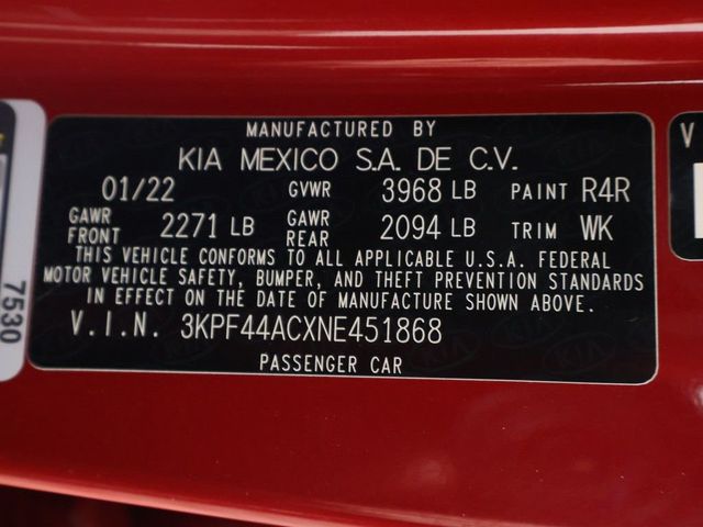 2022 Kia Forte GT DCT - 23056840 - 48