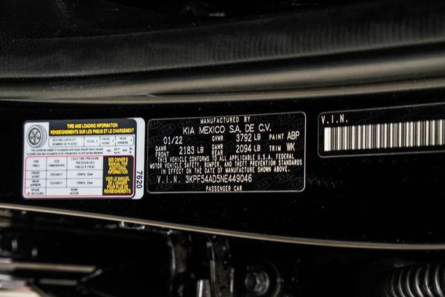 2022 Kia Forte GT-Line IVT - 23001480 - 45