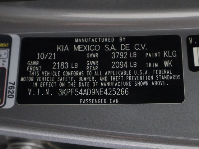 2022 Kia Forte GT-Line IVT - 22997549 - 54