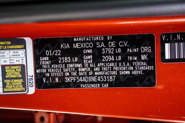 2022 Kia Forte GT-Line IVT - 22966985 - 42