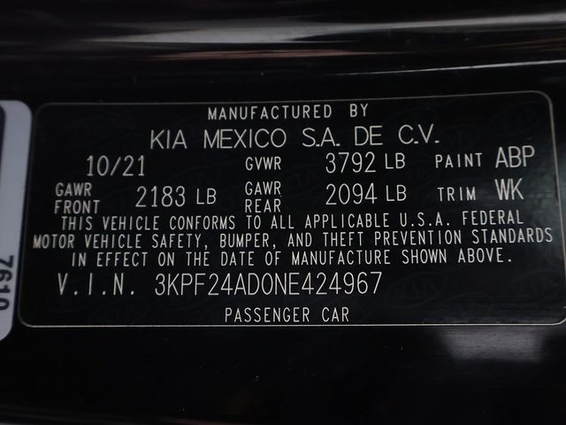 2022 Kia Forte LXS IVT - 22976541 - 46