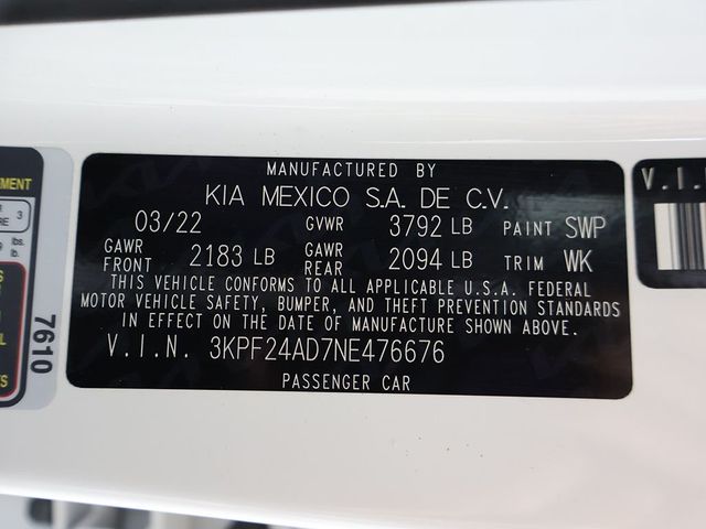 2022 Kia Forte LXS IVT - 23064403 - 45