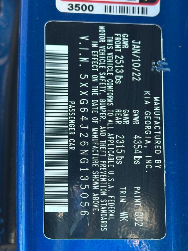 2022 Kia K5 GT Line 4dr Sedan - 22912816 - 14