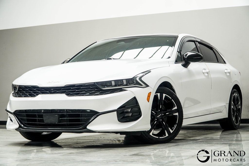 Used 2022 Kia K5 GT-Line with VIN 5XXG64J28NG089620 for sale in Kennesaw, GA