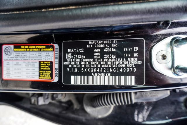 2022 Kia K5 GT-Line Automatic FWD - 22978953 - 40