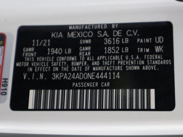 2022 Kia Rio LX IVT - 23064382 - 43