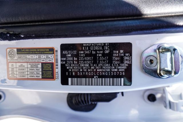 2022 Kia Sorento LX AWD - 22981482 - 42