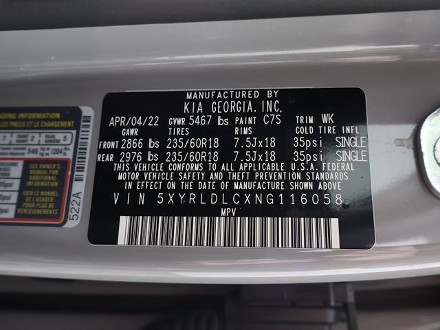 2022 Kia Sorento X-Line S AWD - 22966633 - 54