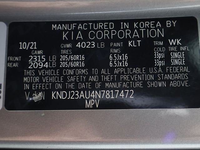 2022 Kia Soul S IVT - 22967218 - 45