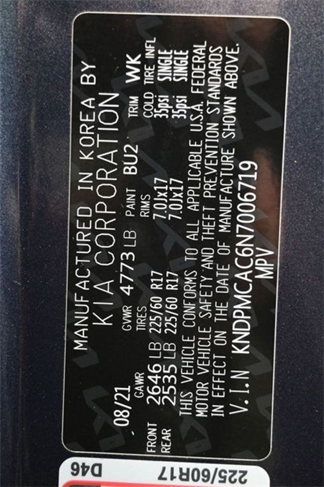 2022 Kia Sportage LX AWD - 22989427 - 8