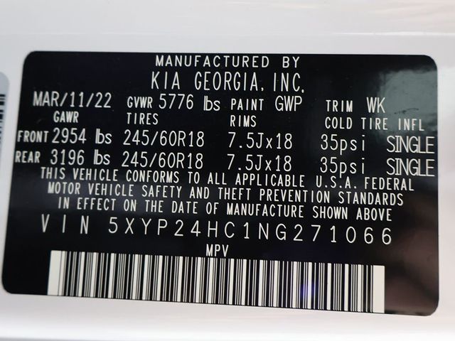 2022 Kia Telluride LX FWD - 23035997 - 52