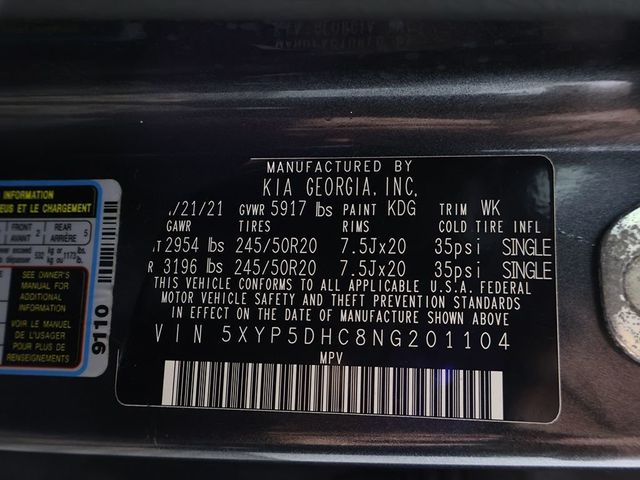 2022 Kia Telluride SX AWD - 23049875 - 63