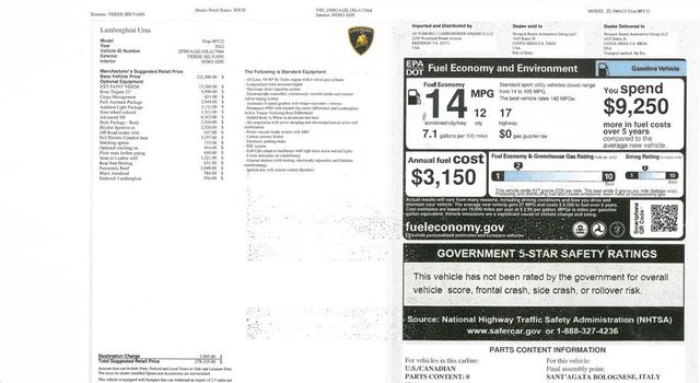 2022 Lamborghini Urus AWD - 23019734 - 19