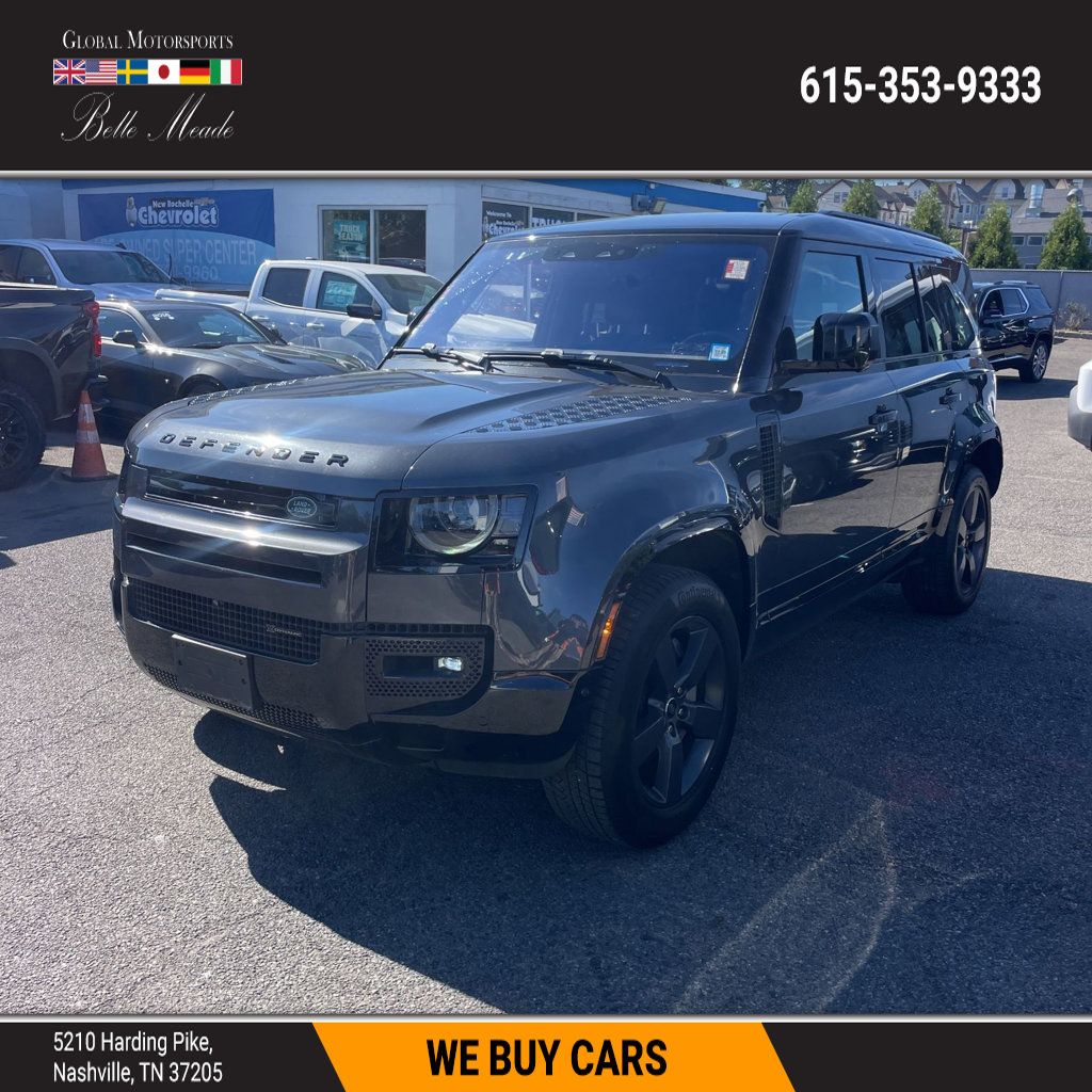 2022 Land Rover Defender 110X-Dynamic/HSE/PanoramicRoof/BlindSpotMonitor/LaneKeep/NAV - 22937101 - 0