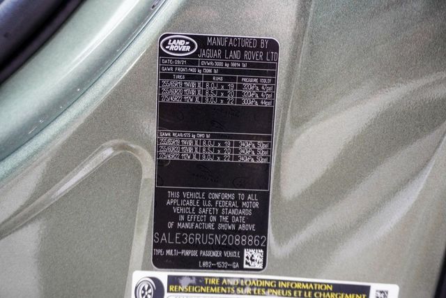 2022 Land Rover Defender 90 X-Dynamic HSE AWD - 23041963 - 41
