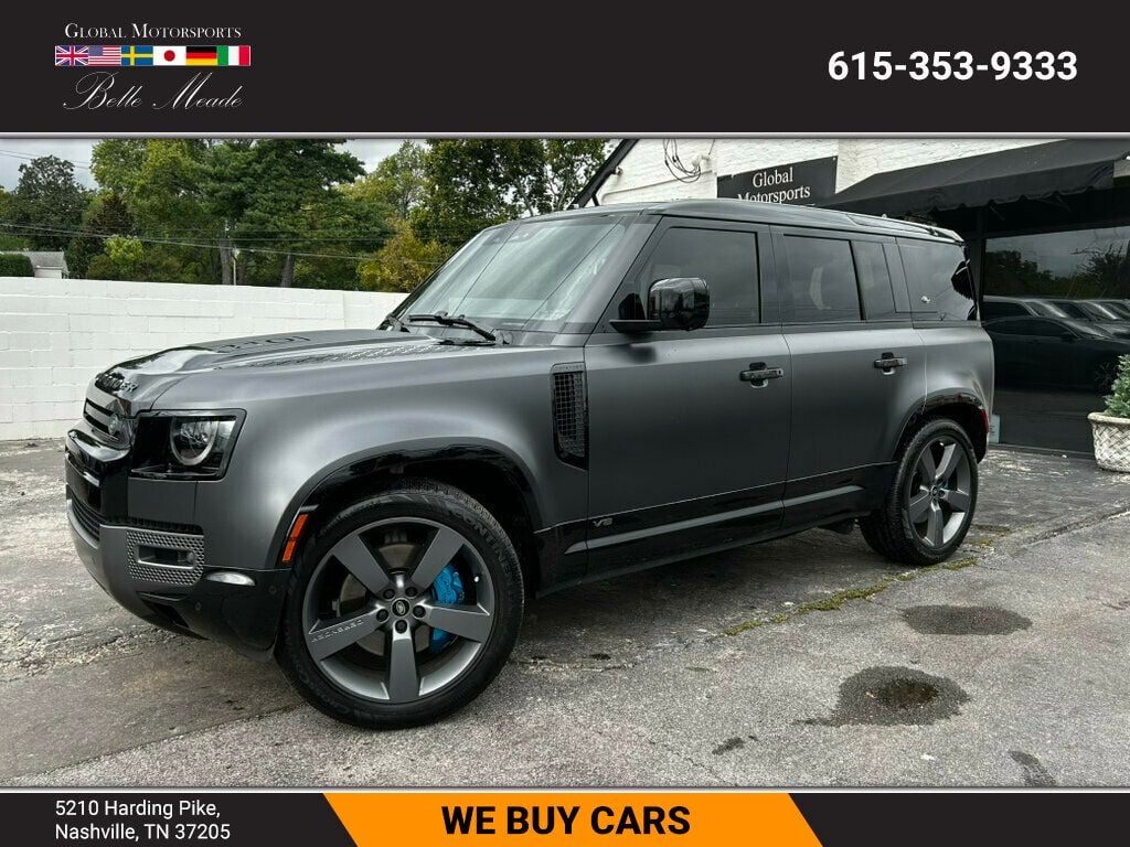 2022 Land Rover Defender LocalTrade/CarpathianEdition/Heated&CooledSeats/HeadsUp/NAV - 22927587 - 0