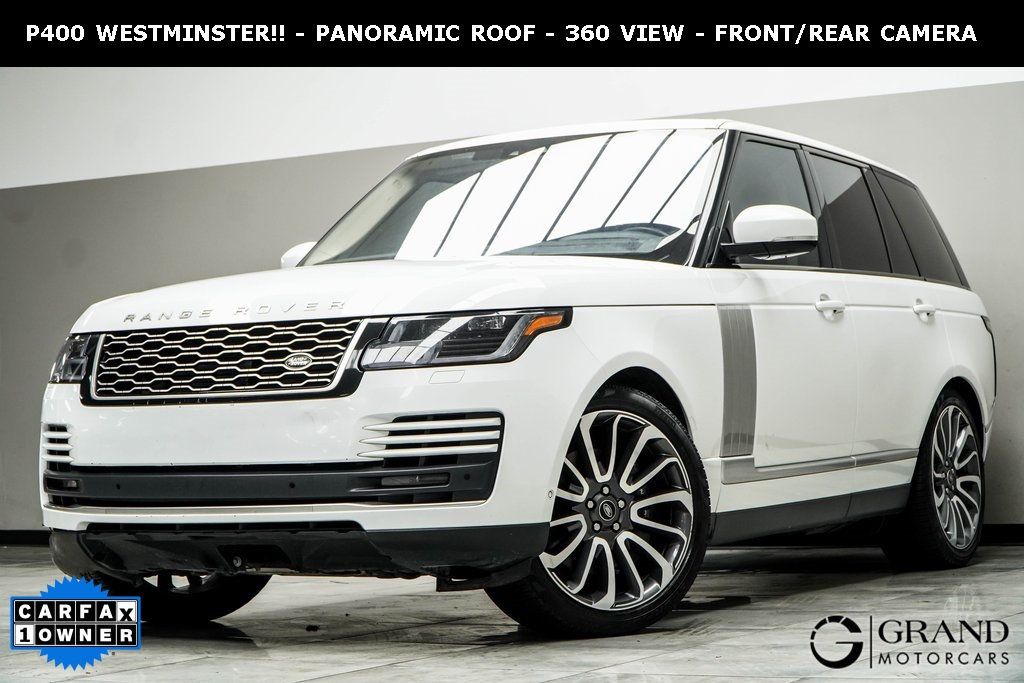 Used 2022 Land Rover Range Rover HSE Wesminster with VIN SALGS2RU2NA459826 for sale in Kennesaw, GA