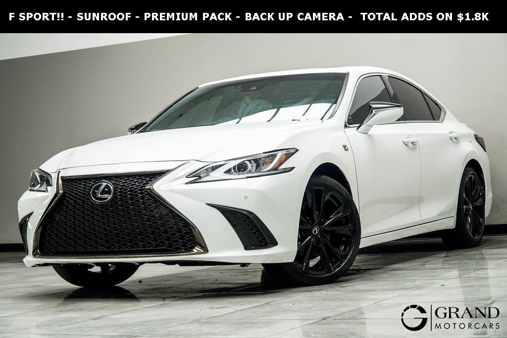 Used 2022 Lexus ES F SPORT with VIN 58AGZ1B15NU124558 for sale in Kennesaw, GA