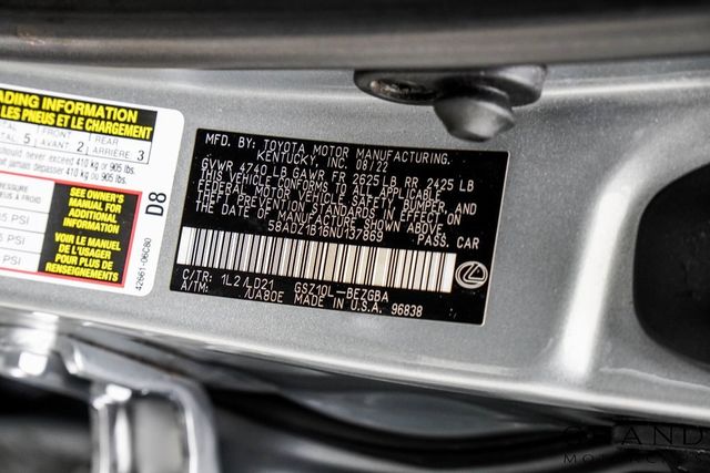 2022 Lexus ES ES 350 FWD - 22969871 - 51