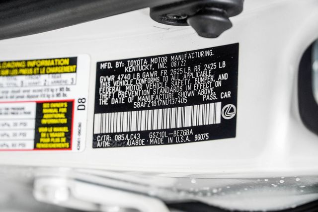 2022 Lexus ES ES 350 Ultra Luxury FWD - 23063436 - 46
