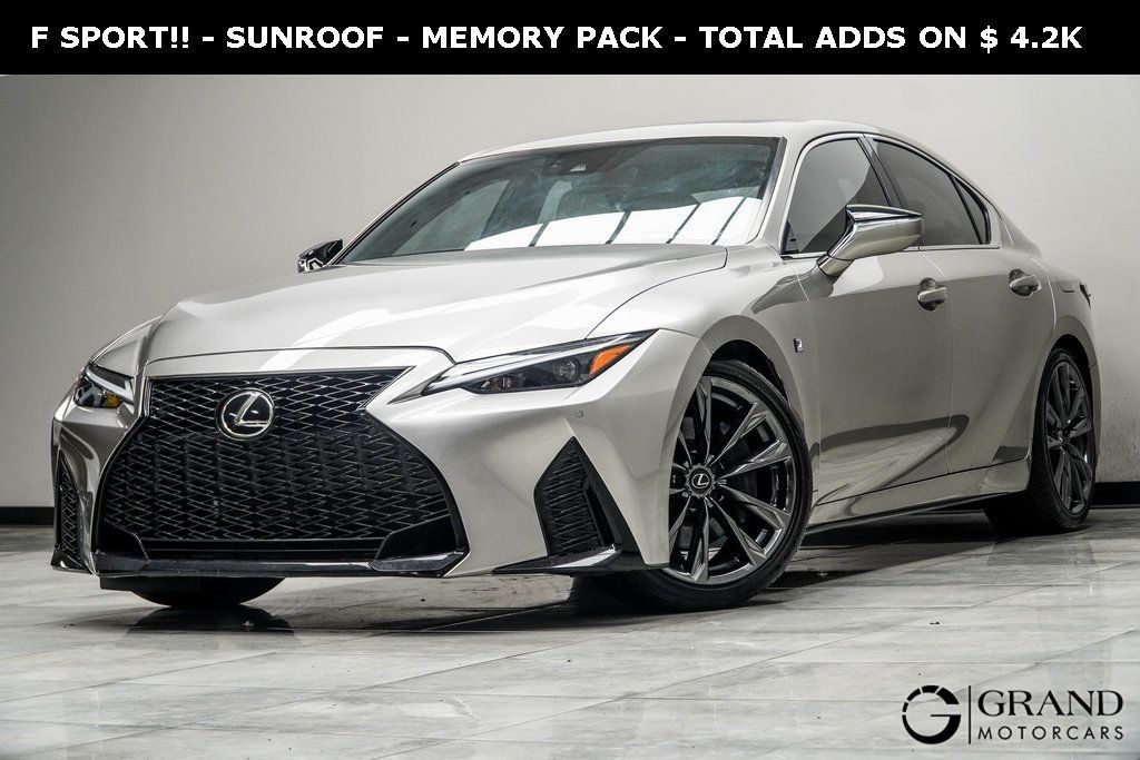 Used 2022 Lexus IS 350 F SPORT with VIN JTHGZ1B24N5054824 for sale in Kennesaw, GA