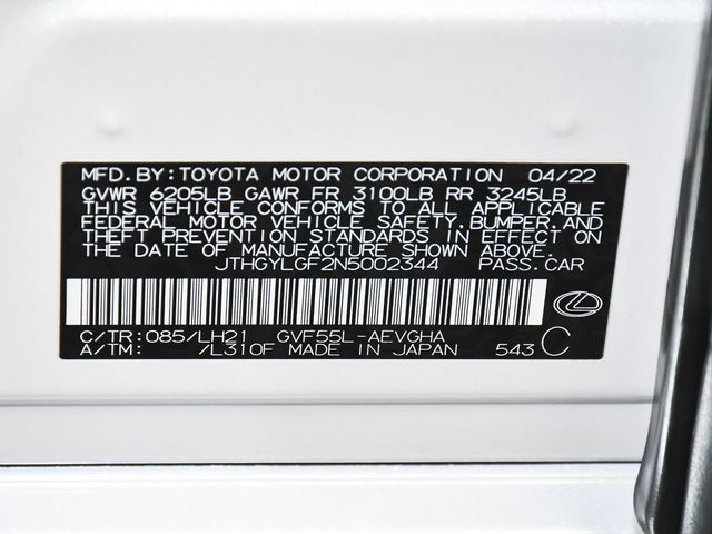 2022 Lexus LS 500h Base - 23067980 - 18