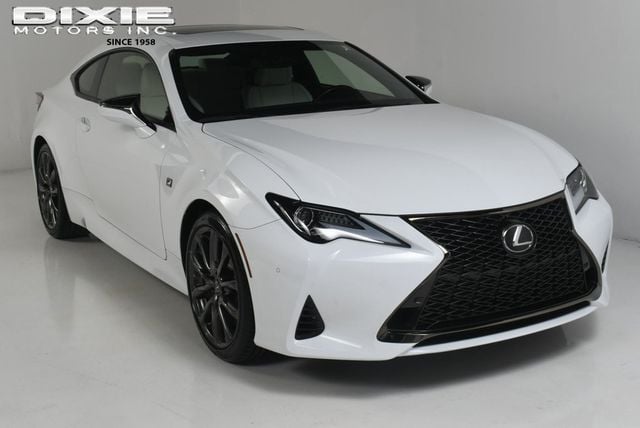 2022 Lexus RC F SPORT-13K MILES WHITE - 22760809 - 0