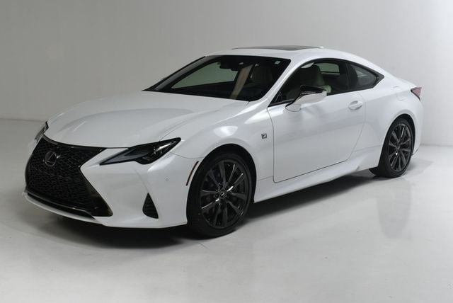 2022 Lexus RC F SPORT-13K MILES WHITE - 22760809 - 1