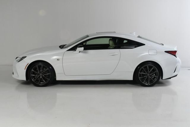 2022 Lexus RC F SPORT-13K MILES WHITE - 22760809 - 2