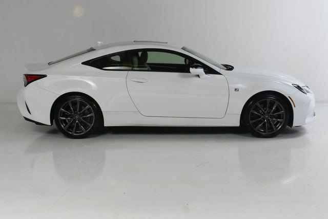 2022 Lexus RC F SPORT-13K MILES WHITE - 22760809 - 3