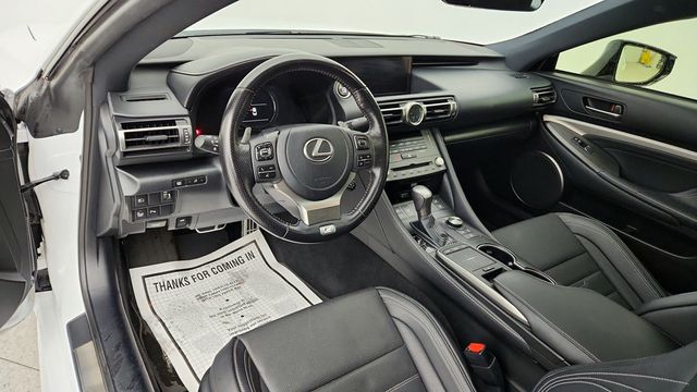 2022 Lexus RC RC 350 F SPORT with Nav / M. Levinson Audio Pkg & Power Moonroof - 22948556 - 12