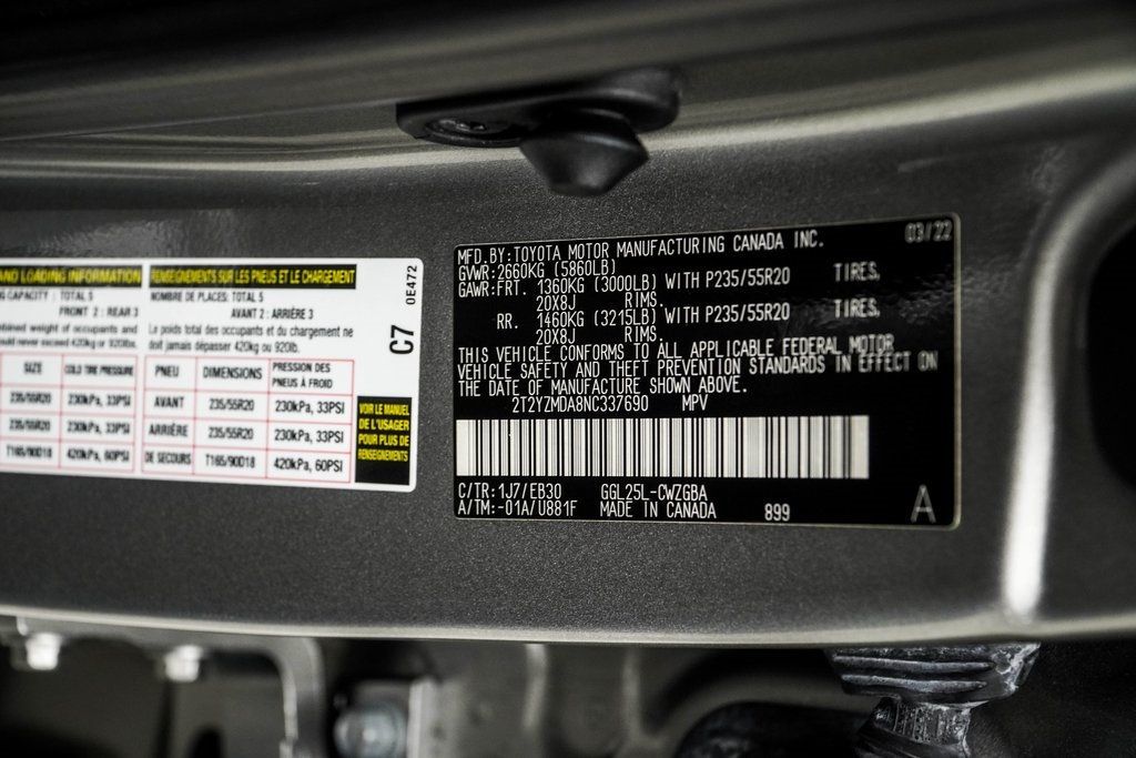 2022 Lexus RX 350 F SPORT Handling AWD photo 44