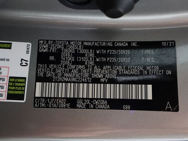 2022 Lexus RX RX 350 FWD - 23043198 - 56