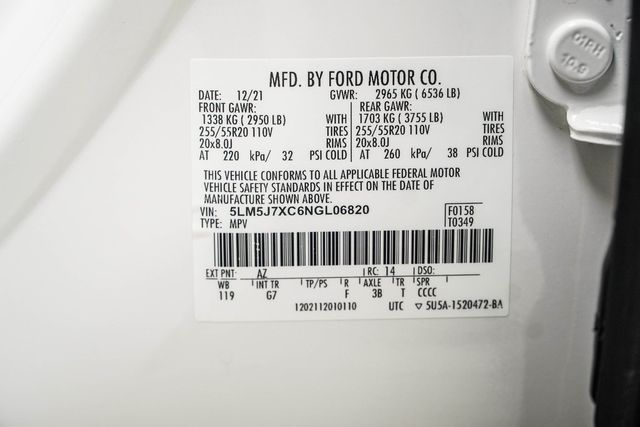 2022 Lincoln Aviator Reserve AWD - 22936007 - 40