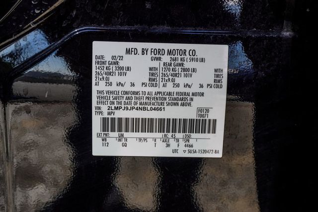 2022 Lincoln Nautilus Black Label AWD - 22994154 - 44