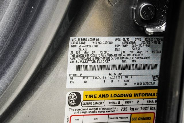 2022 Lincoln Navigator L Black Label 4x4 - 22955995 - 45