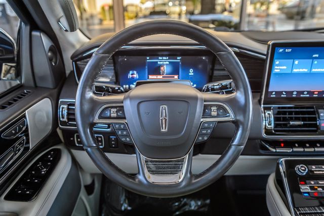 2022 Lincoln Navigator L NAVIGATOR BLACK LABEL 4X4 - NAV - PANO - QUAD CAPTAINS -GORGEOUS - 22994325 - 28