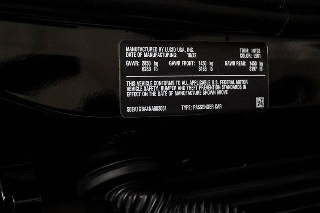 2022 Lucid Air Grand Touring AWD - 23032701 - 44