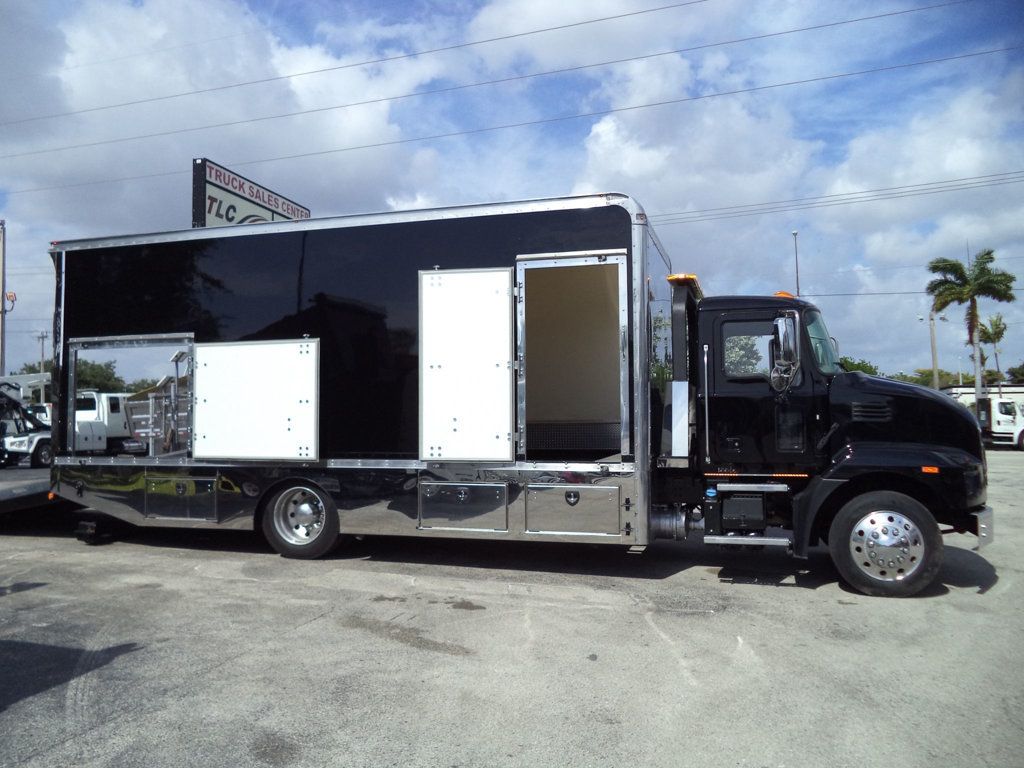 2022 Mack MD6 Enclosed TowBox 22ft JerrDan *Shark* Rollback Tow Truck - 23013030 - 23