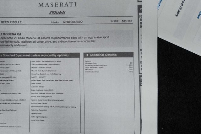 2022 Maserati Ghibli Modena Q4 3.0L - 22933088 - 49