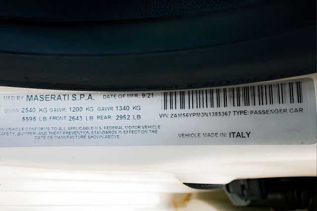 2022 Maserati Quattroporte Modena 3.0L - 23006305 - 32