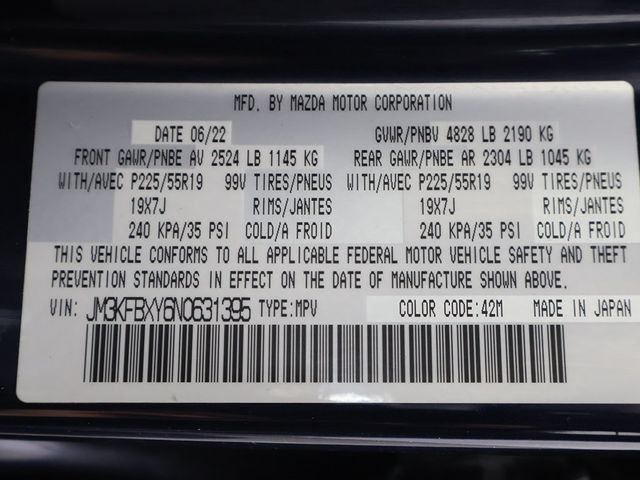 2022 Mazda CX-5 2.5 Turbo Signature AWD - 22975005 - 60
