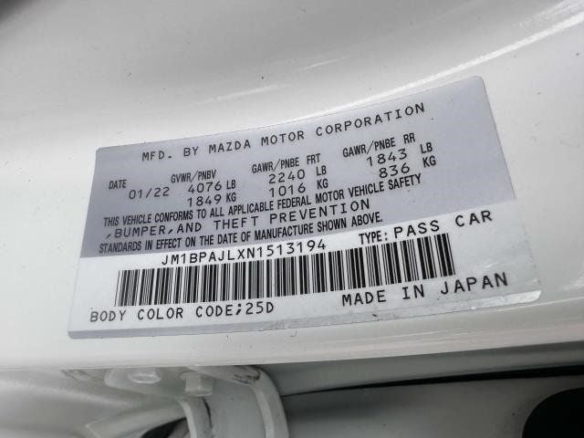 2022 Mazda Mazda3 Hatchback 2.5 S Automatic FWD - 22227142 - 5