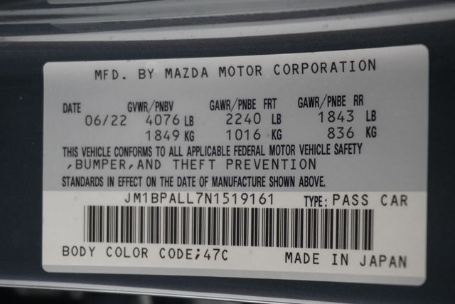 2022 Mazda Mazda3 Hatchback Carbon Edition Automatic FWD - 22946114 - 25