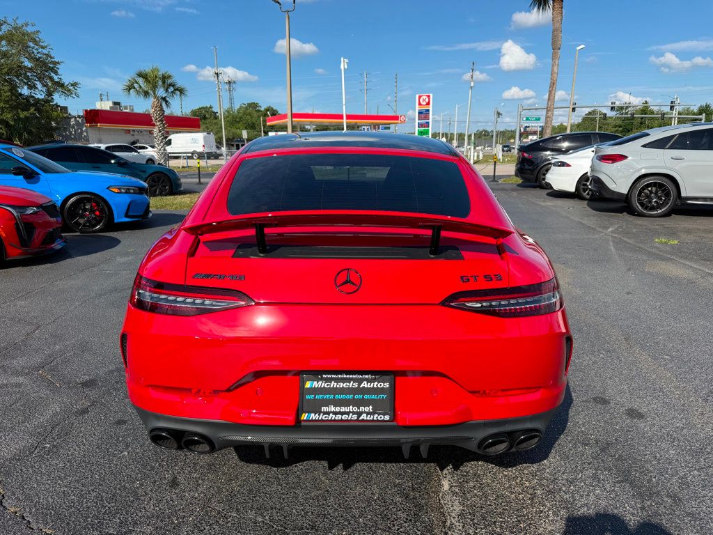 2022 Mercedes-Benz AMG GT *AMG GT 53*MSRP $135435*LOWWW MILES*21"*PERF SEATS*CRBN FIBER PK - 23016608 - 3