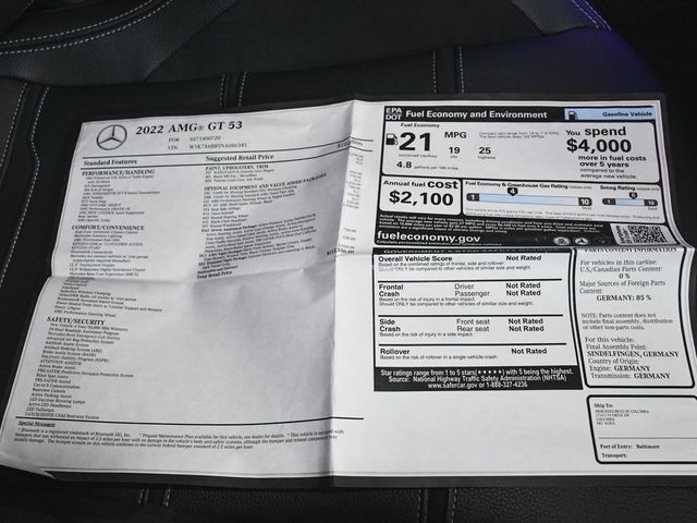 2022 Mercedes-Benz AMG GT 53 Base - 23066499 - 80