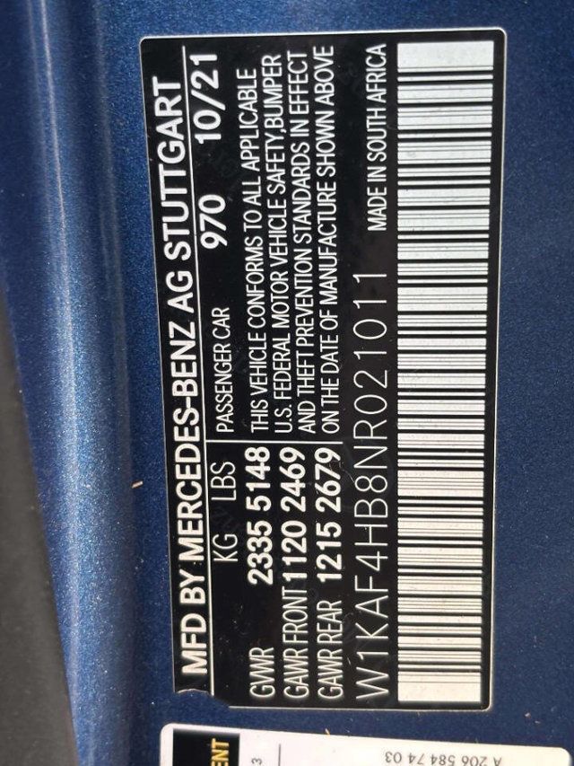 2022 Mercedes-Benz C-Class C 300 4MATIC Sedan - 23040873 - 36