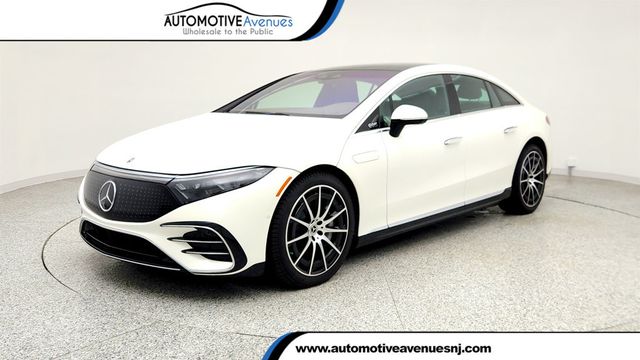 2022 Mercedes-Benz EQS EQS 580 4MATIC Sedan, Premium w/ Multi-Contour Massage Fr. Seats - 23010092 - 0