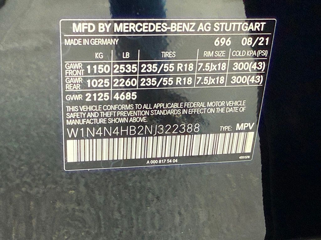 2022 Mercedes-Benz GLA GLA 250 4MATIC SUV - 22896762 - 39
